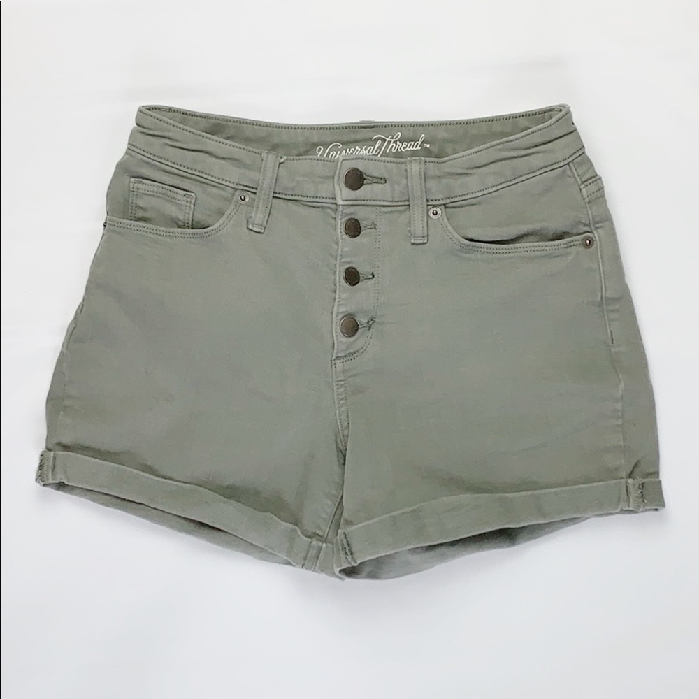 Universal Thread High Rise Button Fly shorts